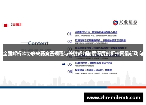 全面解析欧协联决赛竞赛规程与关键裁判制度深度剖析指南最新动向 全面解析欧协联决赛竞赛规程与关键裁判制度深度剖析指南最新动向